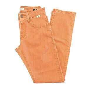 NWOT Mavi Jake Slim Leg Jeans, Burnt Orange, Men’s 28x32